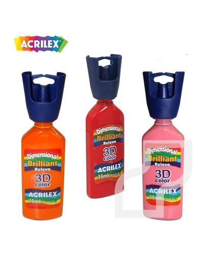 Tinta Dimensional Relevo Brilhante