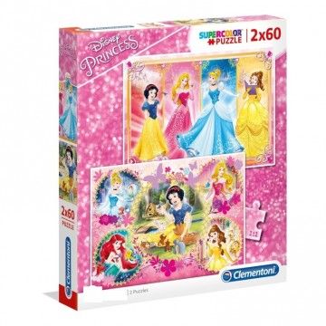 Puzzle 2 x 60 Princess -...