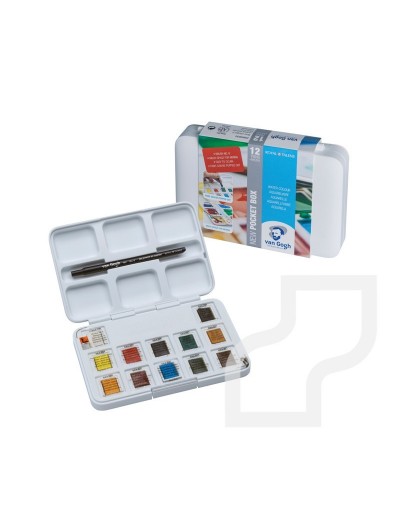 Caixa de Aguarela Van Gogh 12
